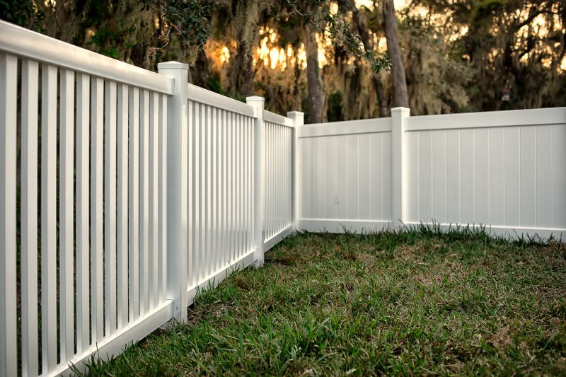 Elegant Vinyl Fence